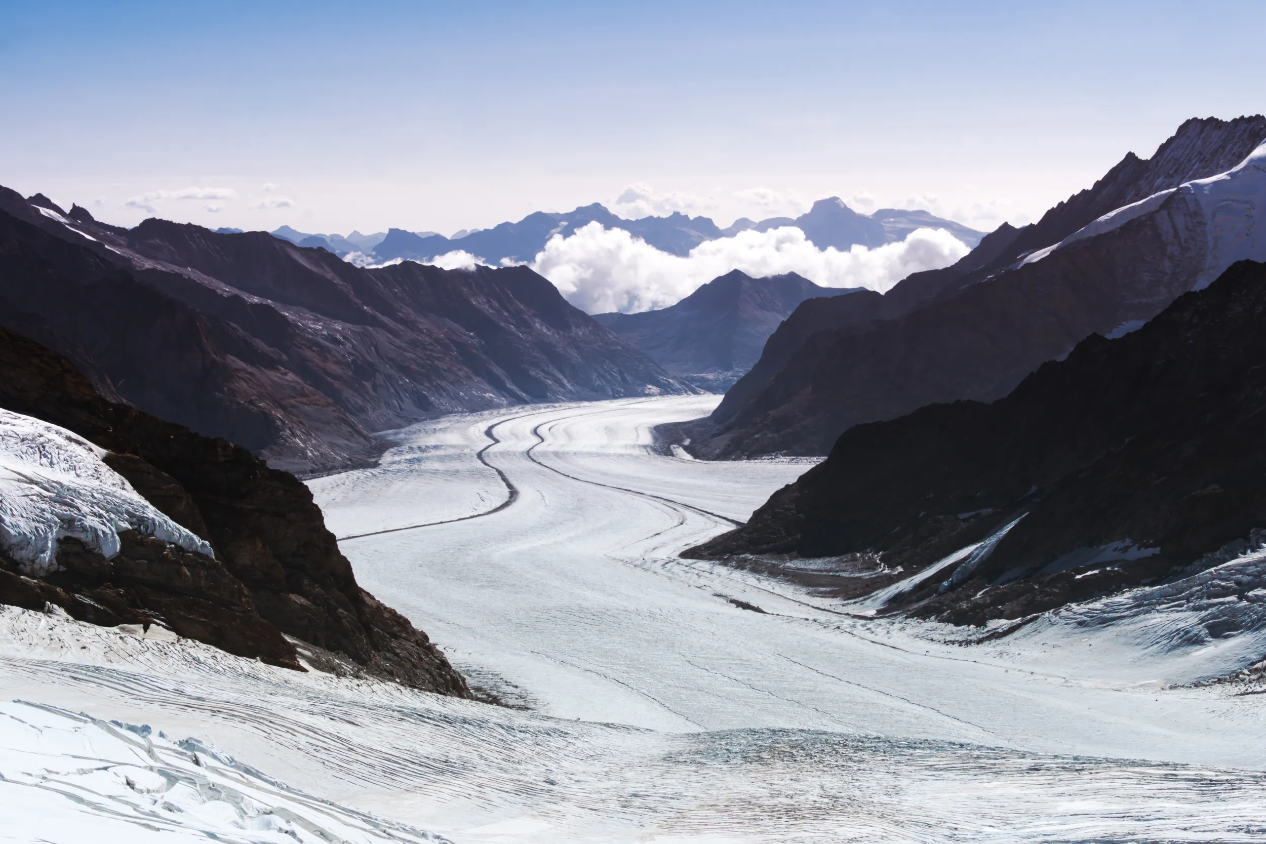 Switzerland Alps Jungfraujoch 阿尔卑斯山少女峰